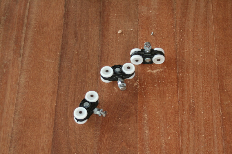 Rollers for the sliding doors