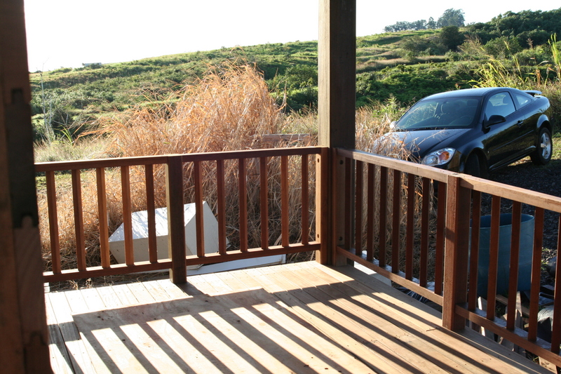 The outer lanai