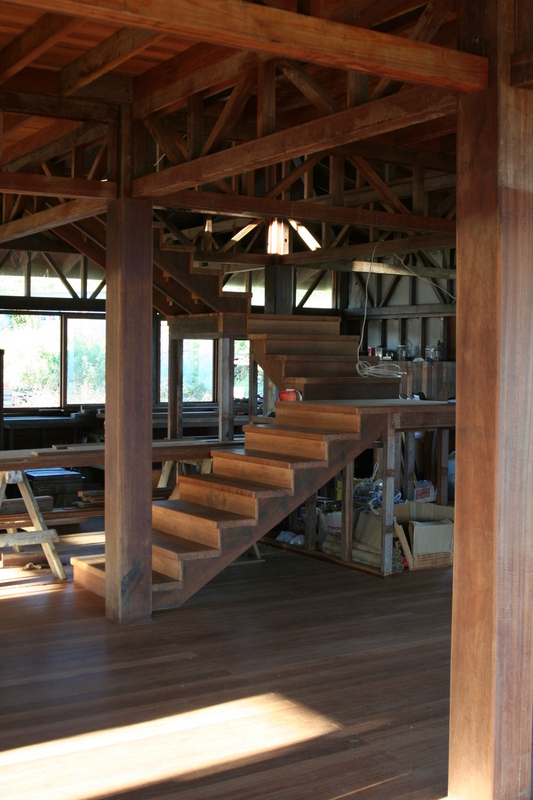 The staircase