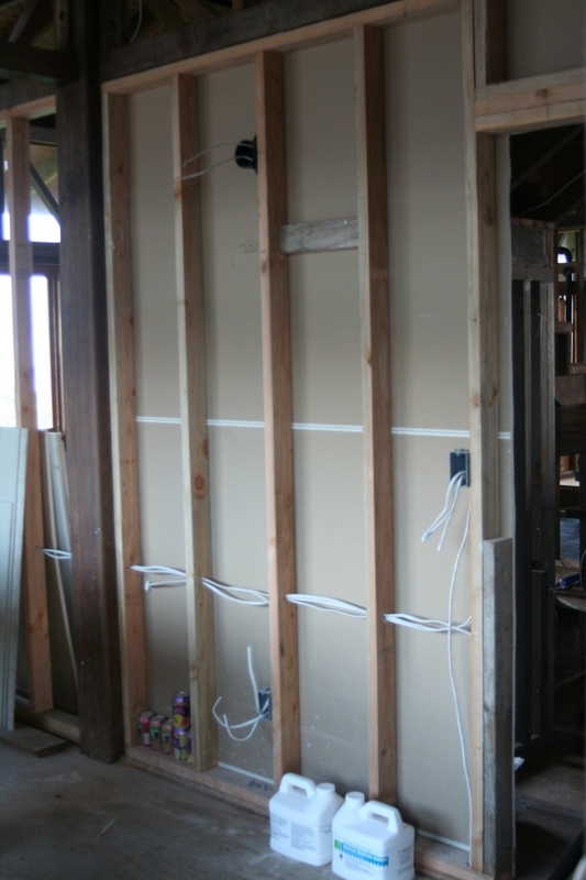 First dry wall