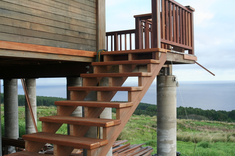 New staircase from the side
