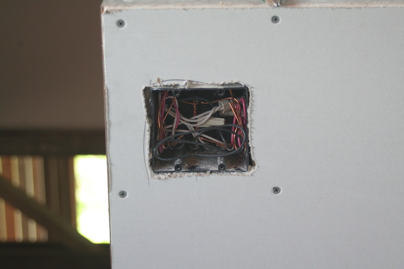 Detail of wiring