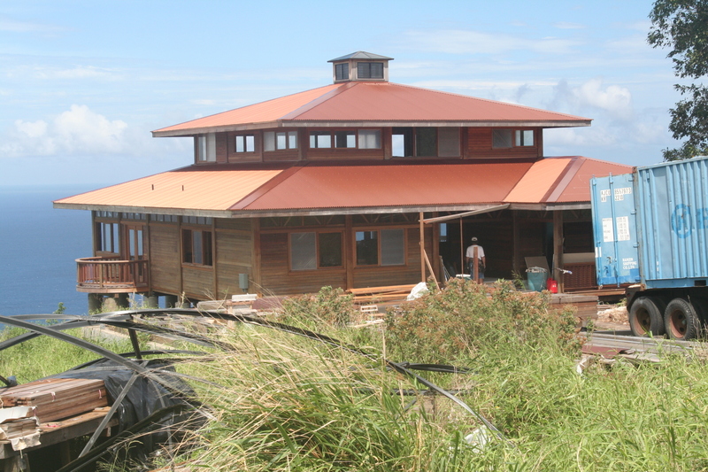 House from the driveway