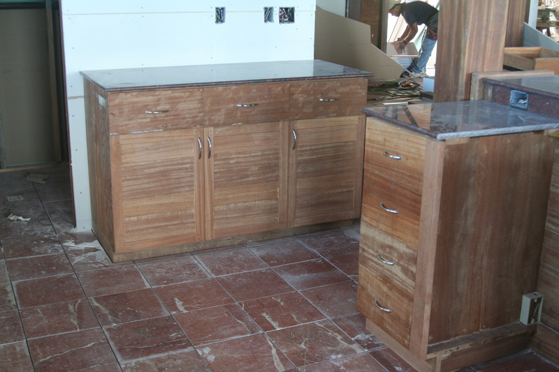 Kitchen cabinets