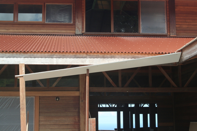 Makeshift gutters