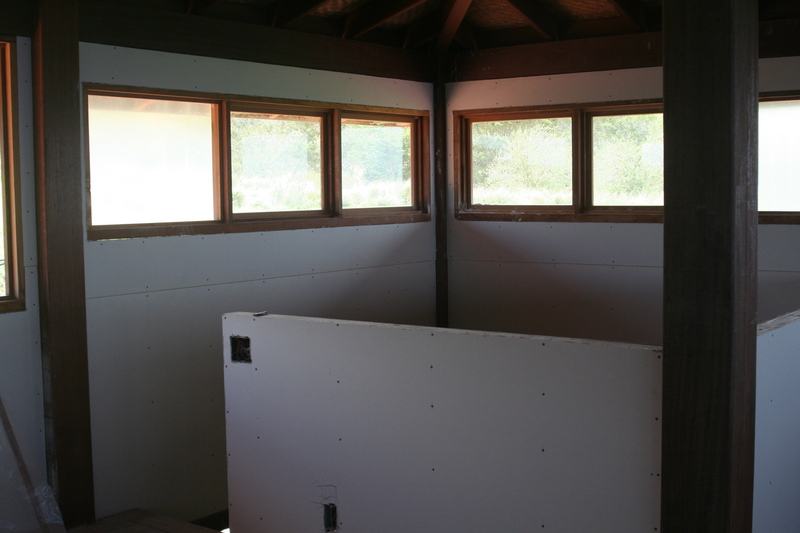 Upstairs, staircase