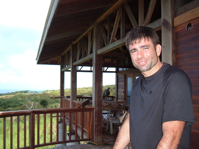 Marco on the lanai