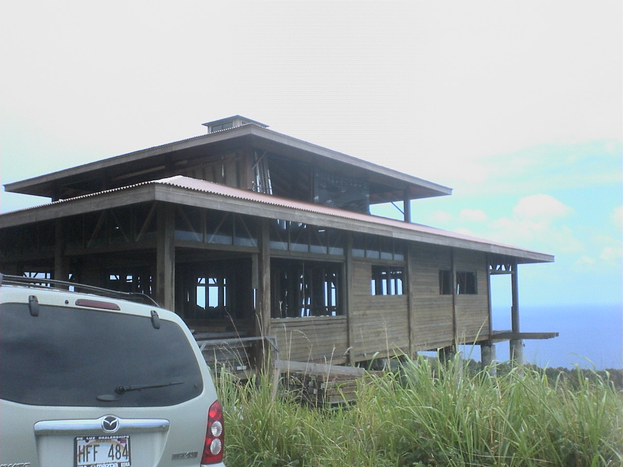 The house and the suv