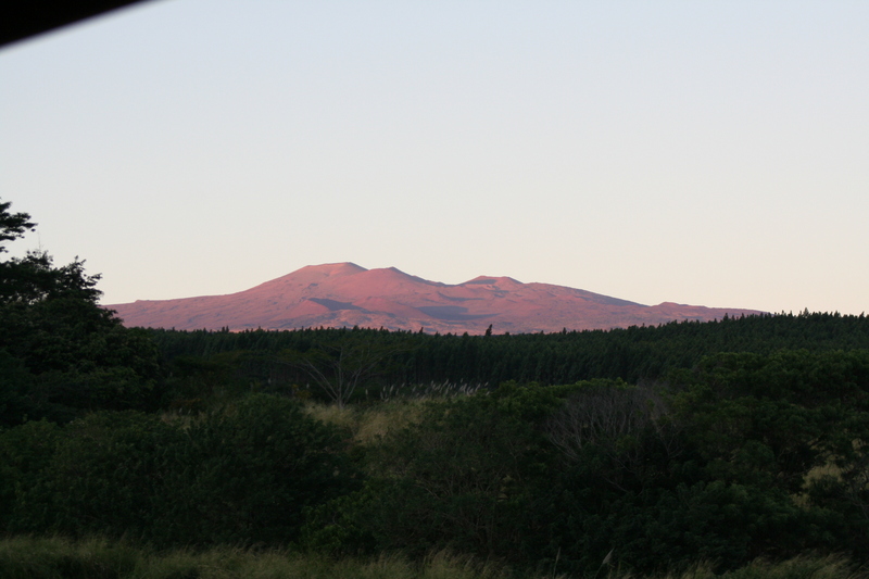 Daylight on mauna kea