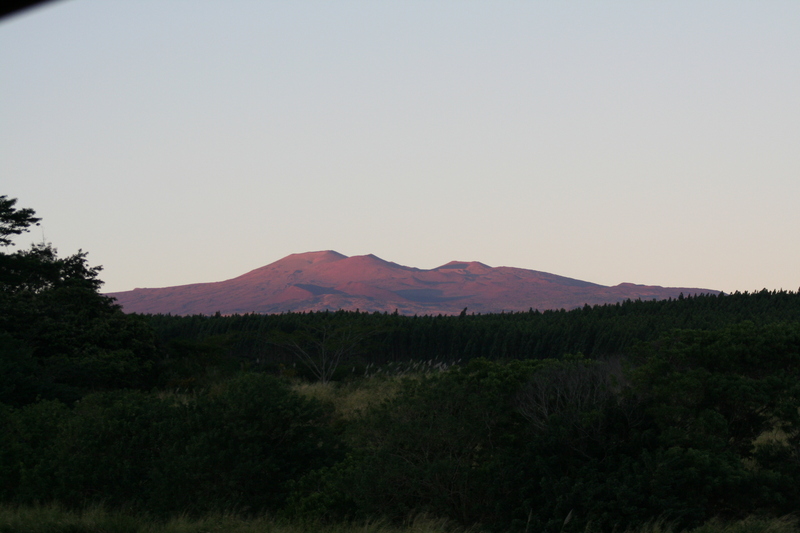 The glorious red mountain