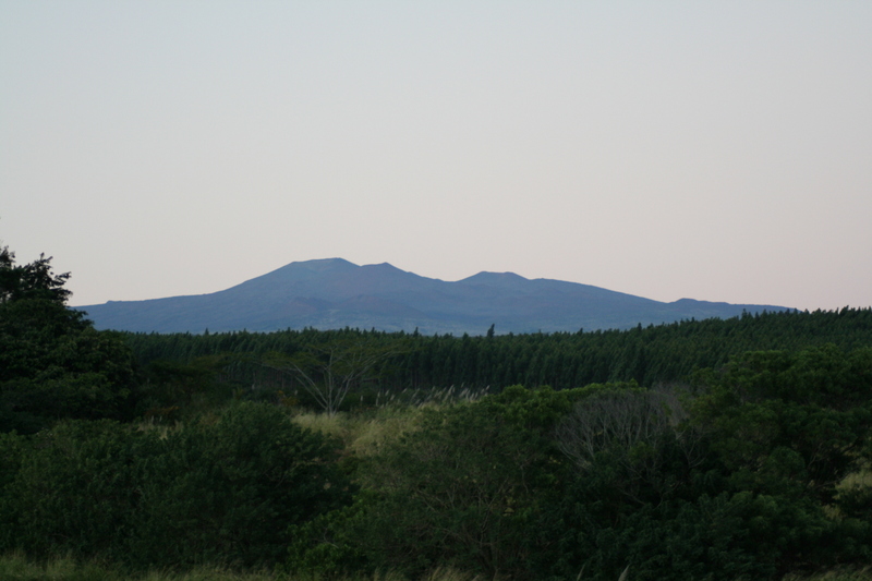 The mountain, waking up