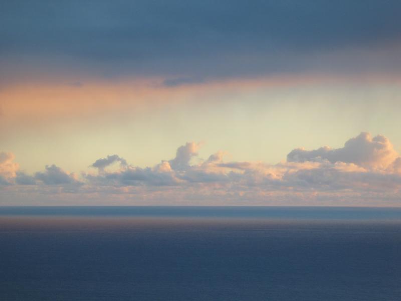 Clouds in the distance