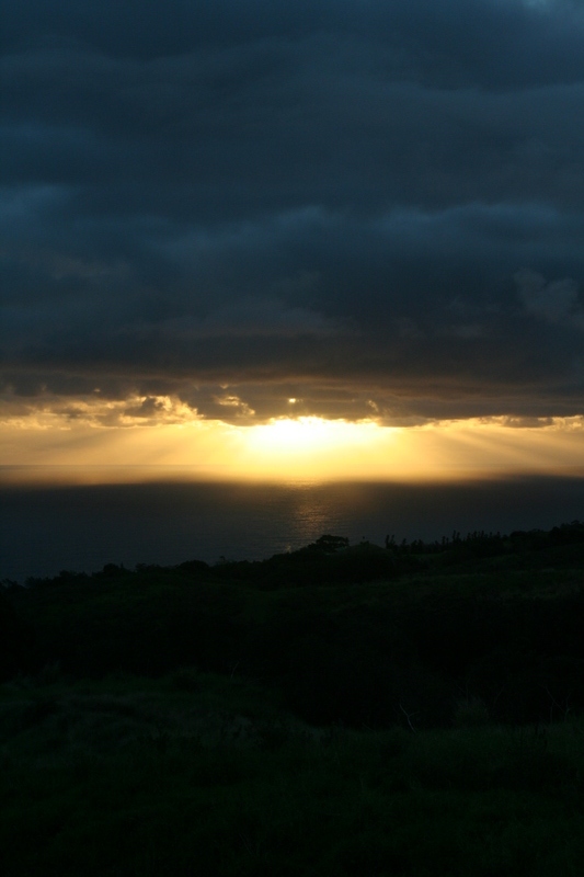 Narrow view of wild cloud