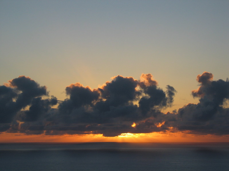 The sky is being born