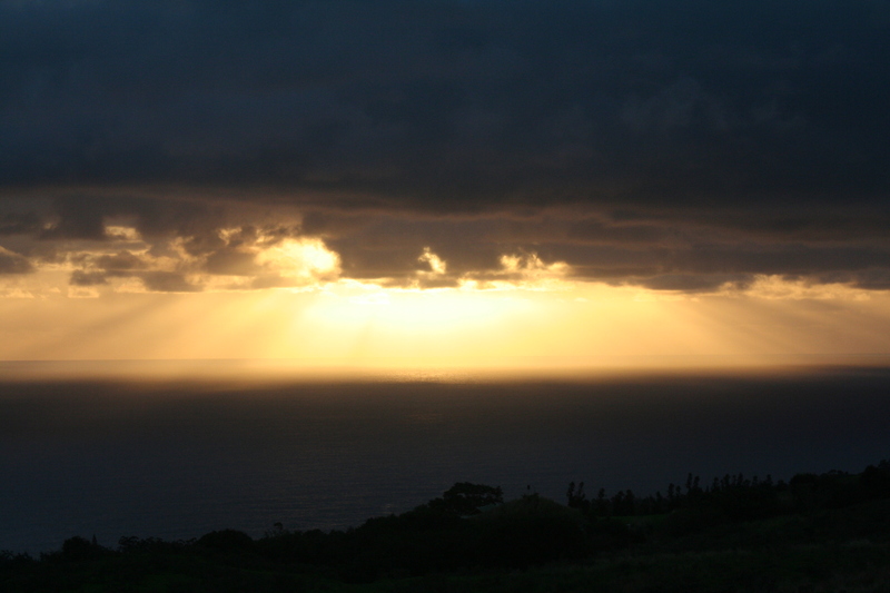 The sun is risen