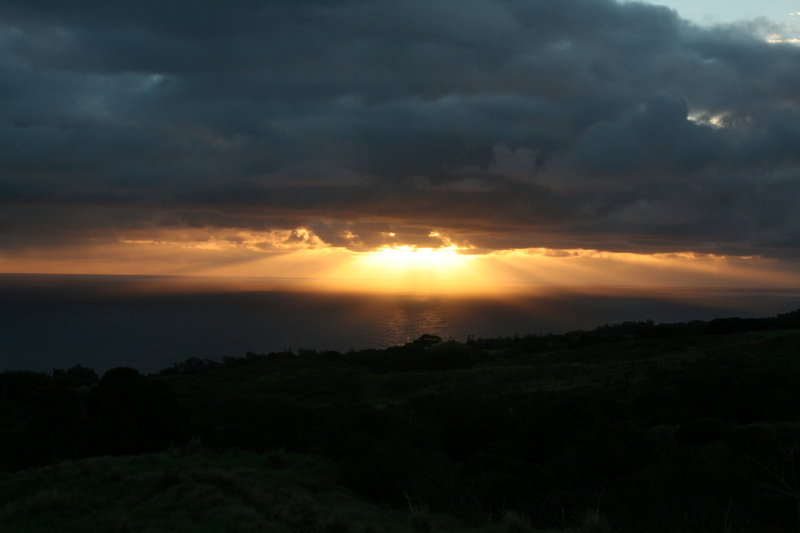 Wide view of a wild cloud