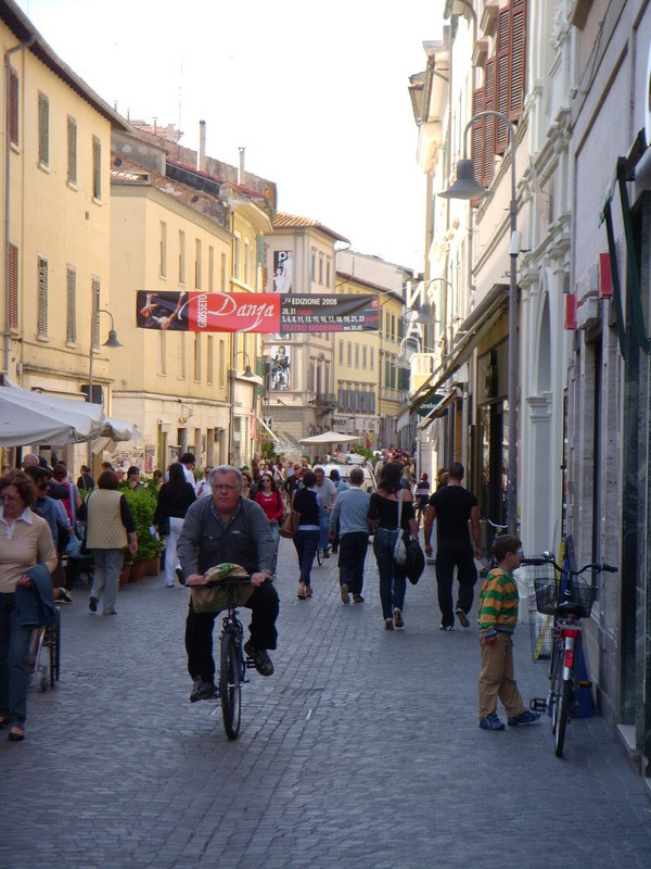 Grosseto shopping street