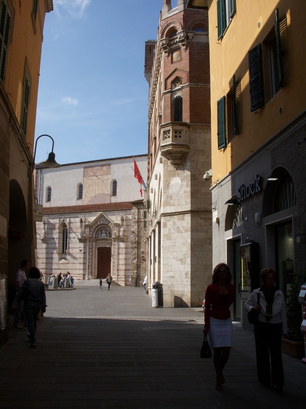 Grosseto towards the cathedral